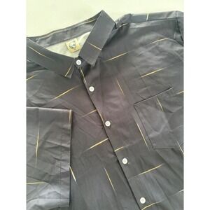 3 Hardaddy Mens (2) 3XL & (1) 4XL Graphic Button Down Shirts.